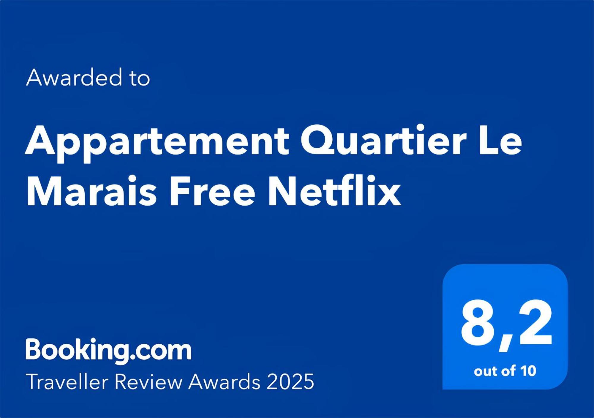 Appartement Quartier Le Marais Free Netflix Parijs Buitenkant foto