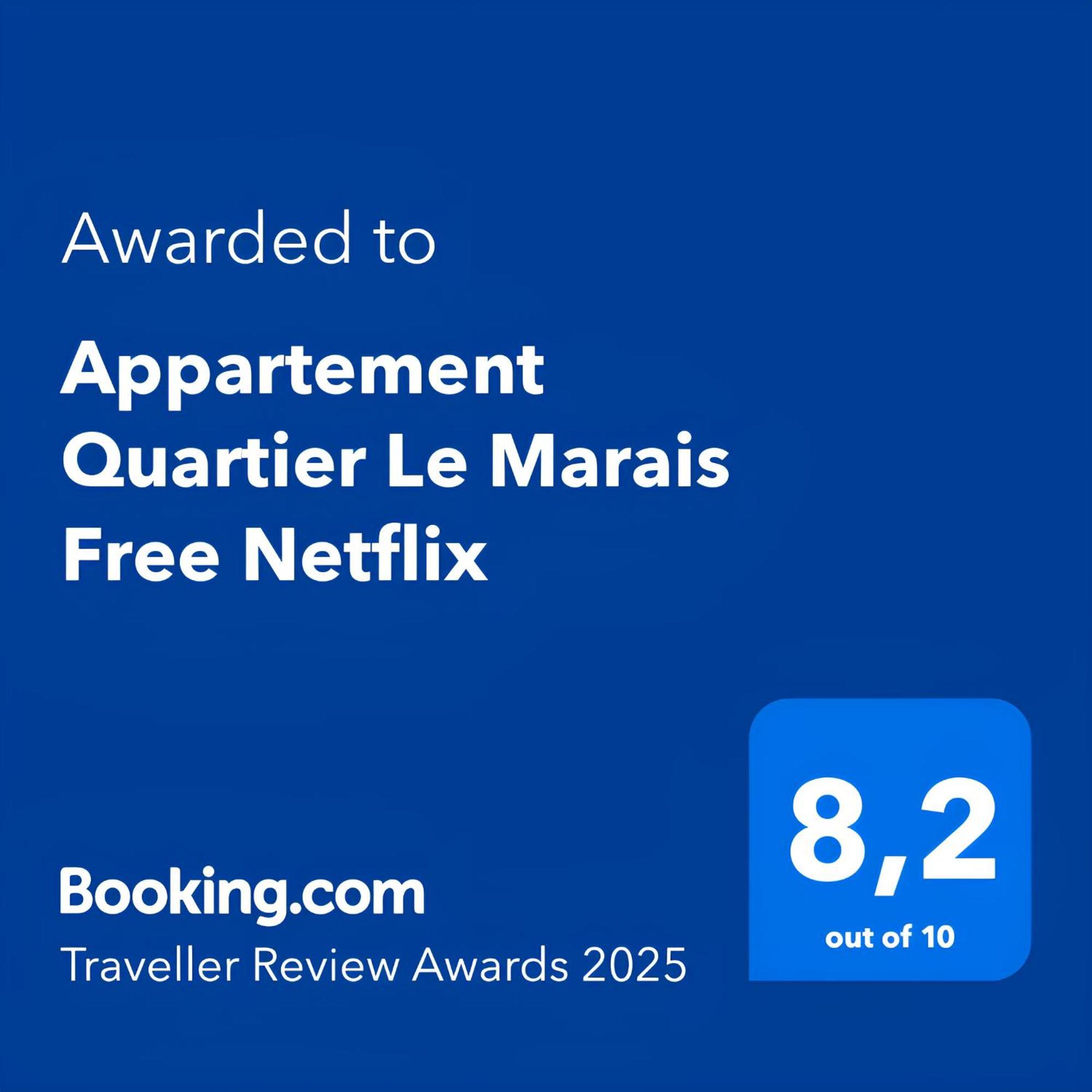 Appartement Quartier Le Marais Free Netflix Parijs Buitenkant foto